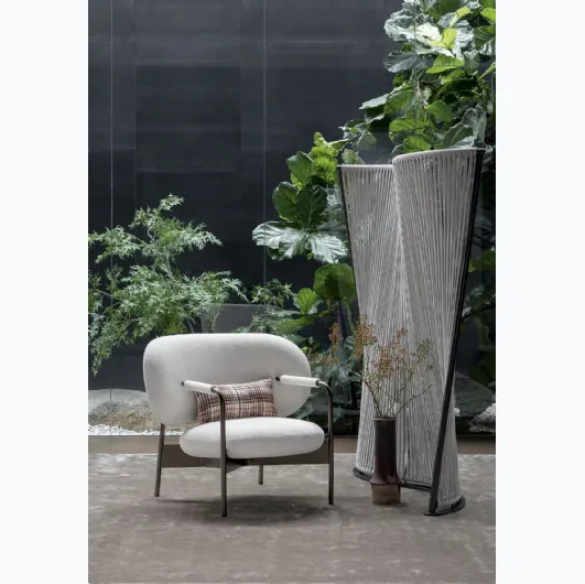 Cross lounge chair armchair by Bonaldo.