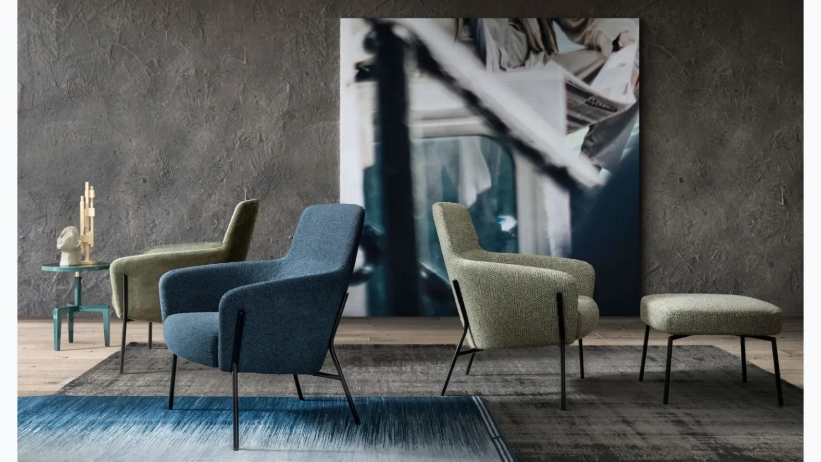 Denver armchair by Samoa