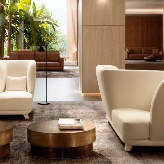 Double armchair - Criss Cross by Valentini