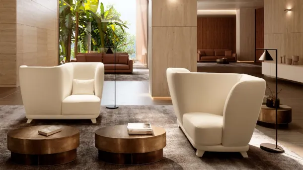 Double armchair - Criss Cross by Valentini