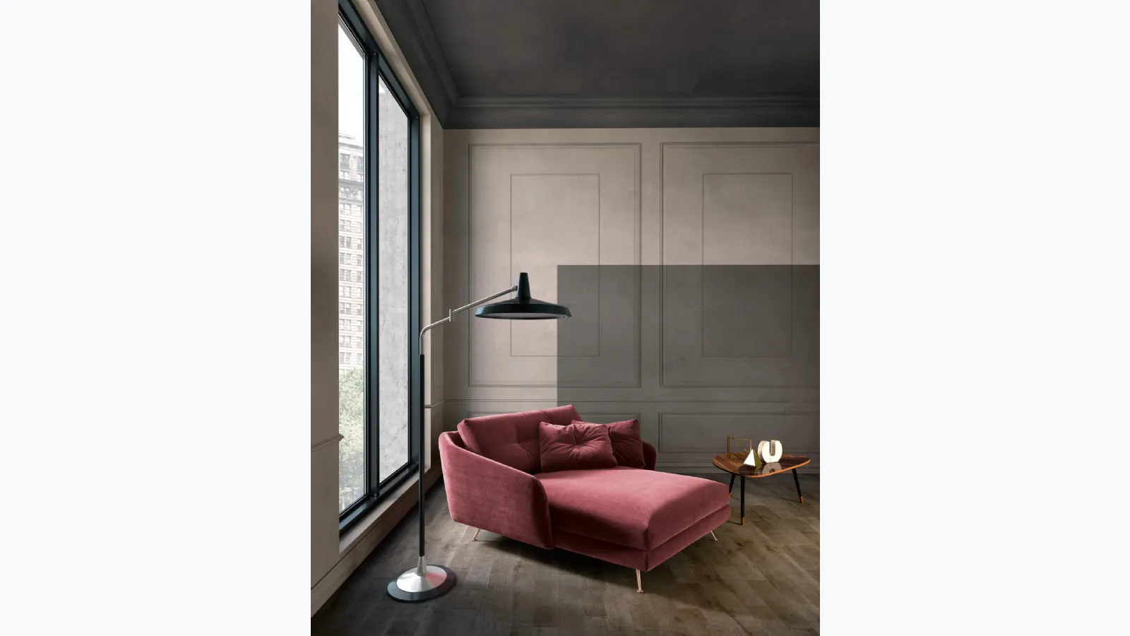 Valentini's Duke Chaise Longue Armchair.