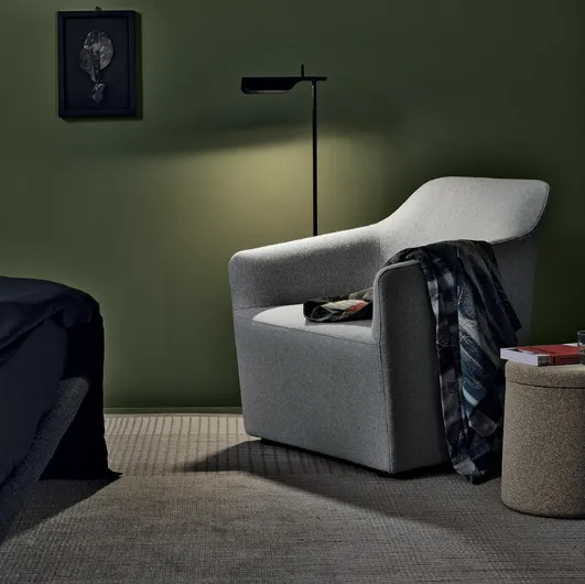 Flap armchair by Kristalia.