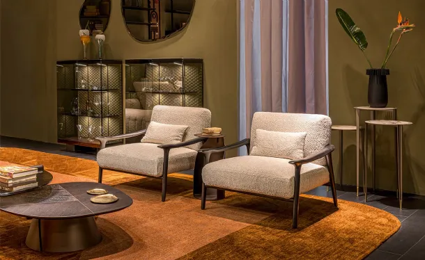 Giselle Lounge Armchair by Cattelan Italia