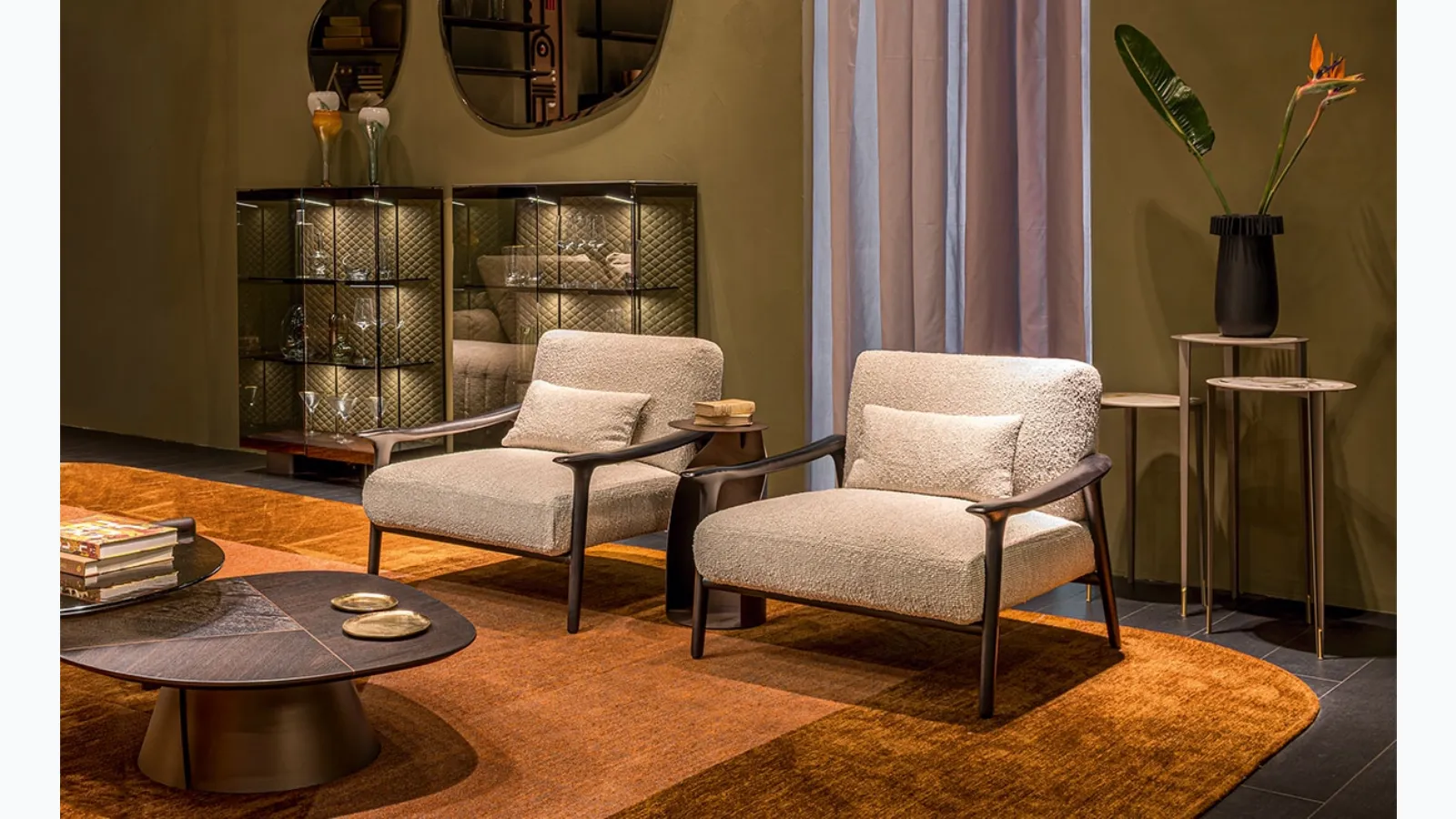 Giselle Lounge Armchair by Cattelan Italia