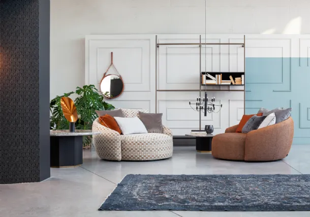 Design armchair Globe by Flexteam