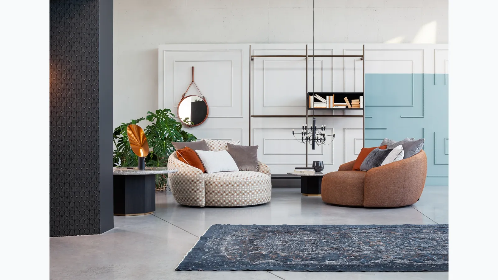 Design armchair Globe by Flexteam