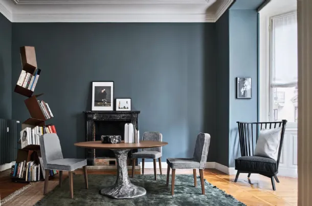 Gray Bergere armchair by Gervasoni