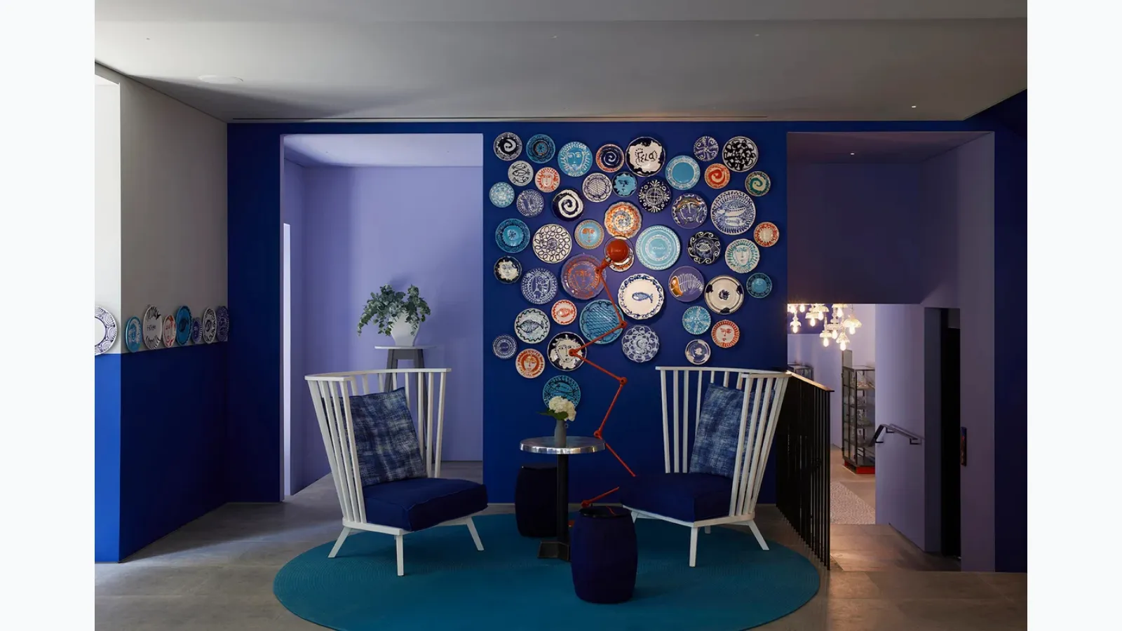 Gray Bergere armchair by Gervasoni