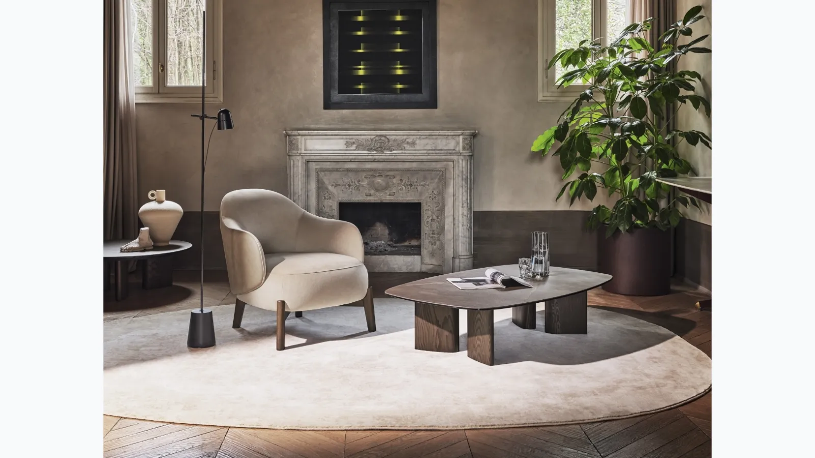 Holly Fab armchair by Calligaris