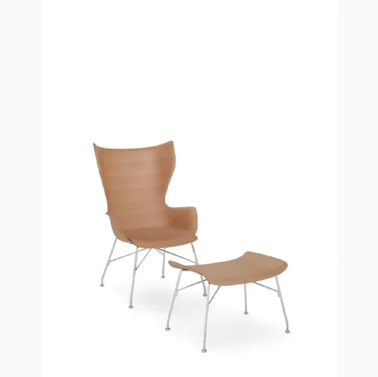 K-Wood armchair by Kartell
