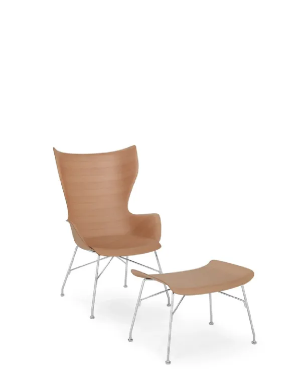 K-Wood armchair by Kartell