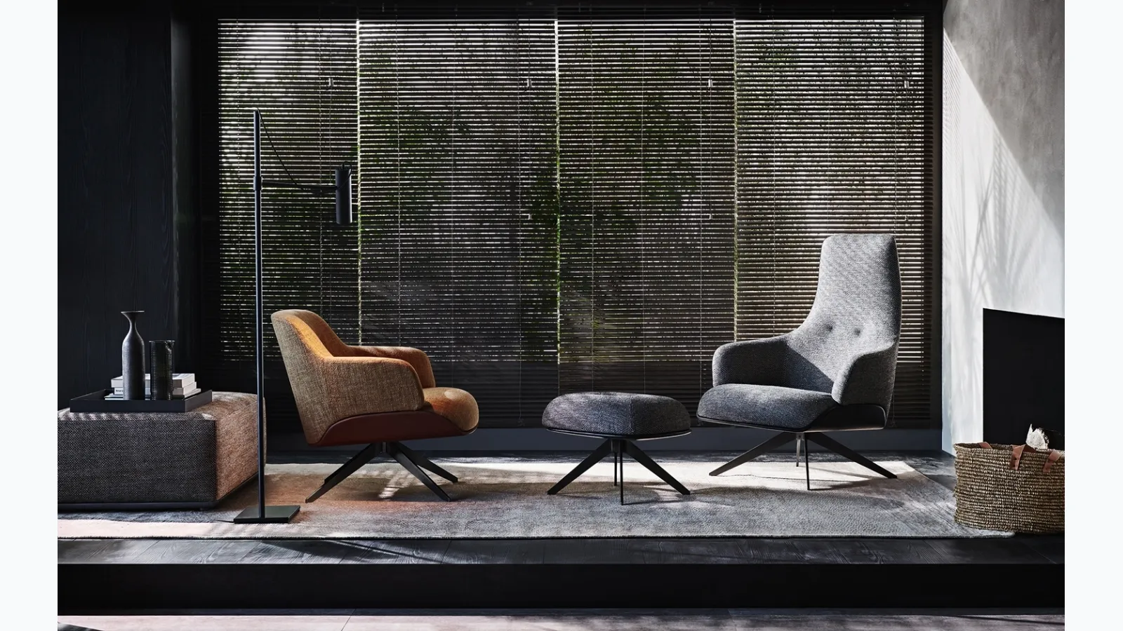 Kensington armchair by Molteni & C