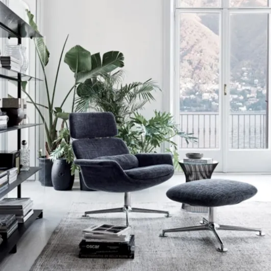 KN02 High Back Lounge Chair by Knoll.