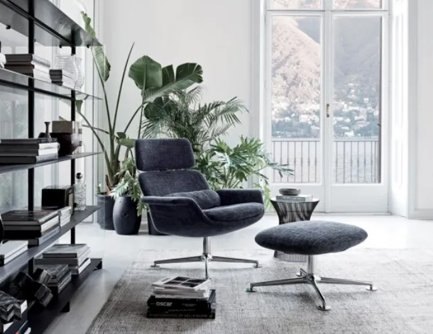 KN02 High Back Lounge Chair by Knoll.