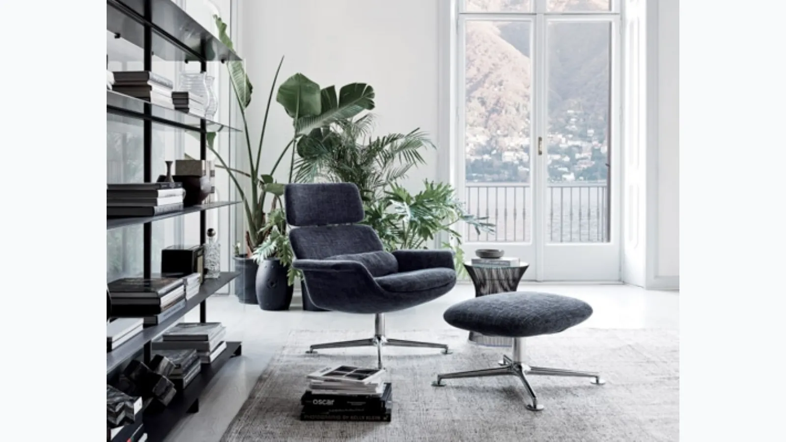KN02 High Back Lounge Chair by Knoll.