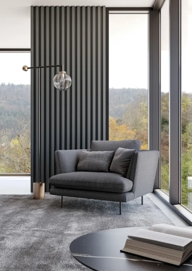 Lars armchair by Bonaldo