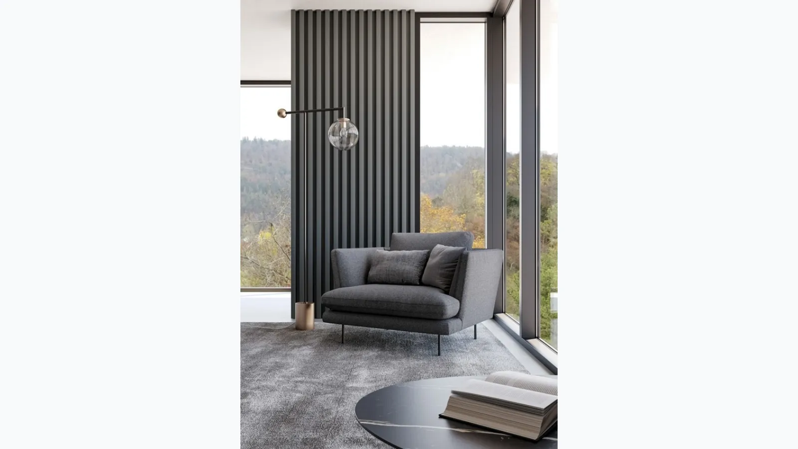 Lars armchair by Bonaldo