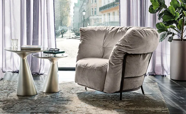 Margaret fabric armchair by Cattelan Italia