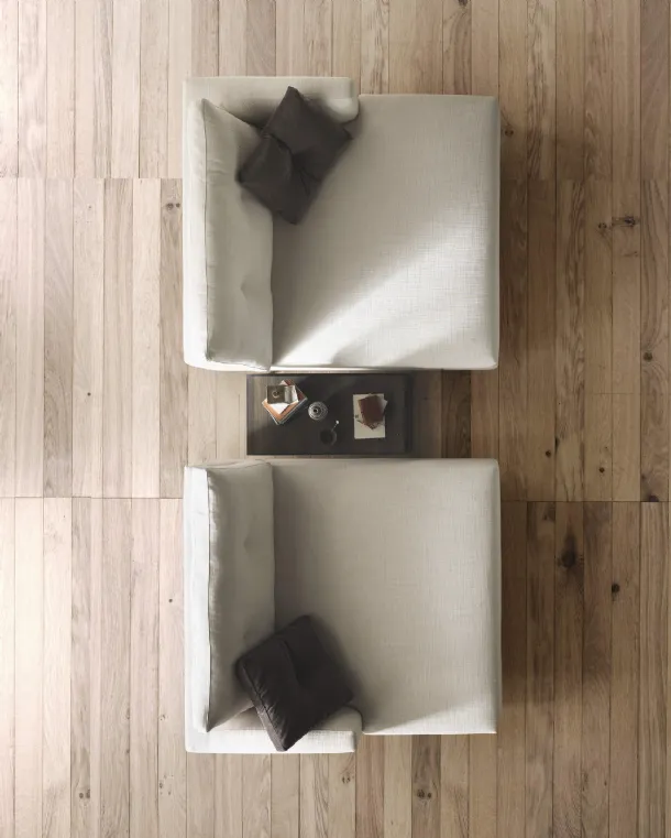 Chaise Longue Armchair Maxime by Valentini