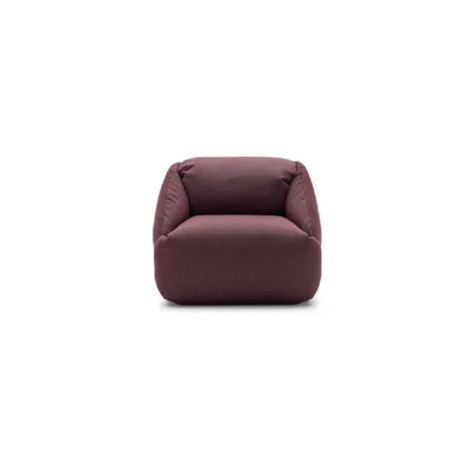Upholstered fabric armchair Melville by Ditre Italia.