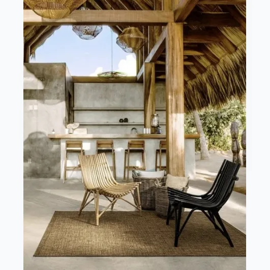 Menendez rattan armchair by Bizzotto