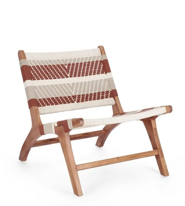 Armchair in Mirielle fabric by Bizzotto