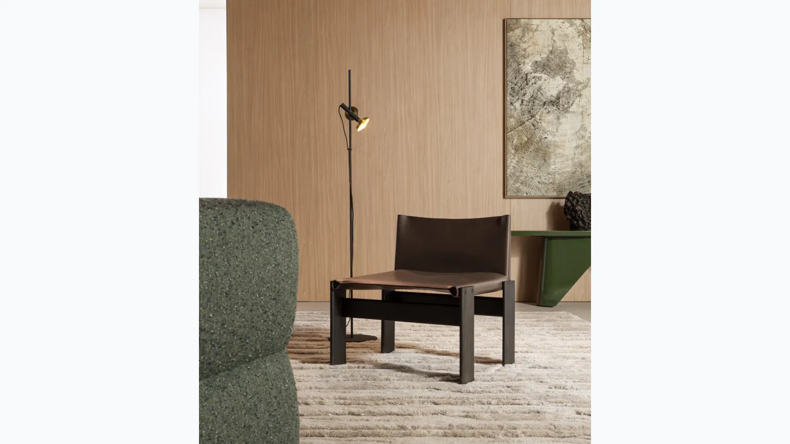 Monk armchair by Molteni & C