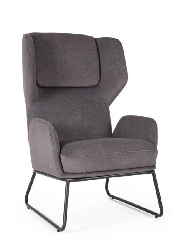 Ophelia fabric armchair by Bizzotto