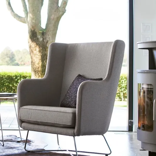 Rockwell Unscripted® High Back Armchair by Knoll