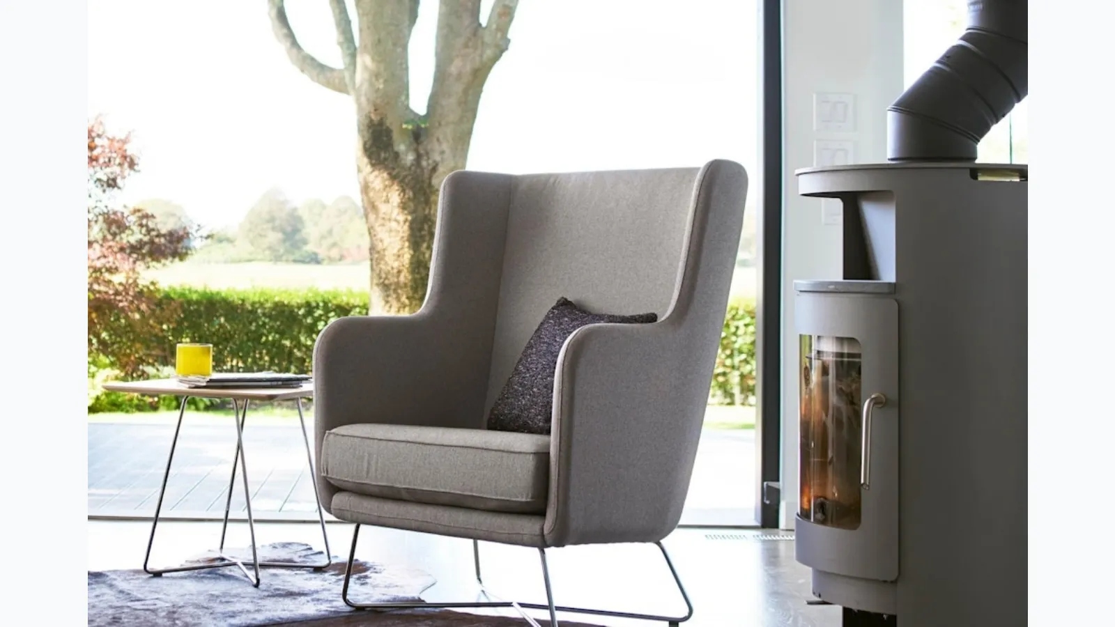 Rockwell Unscripted® High Back Armchair by Knoll