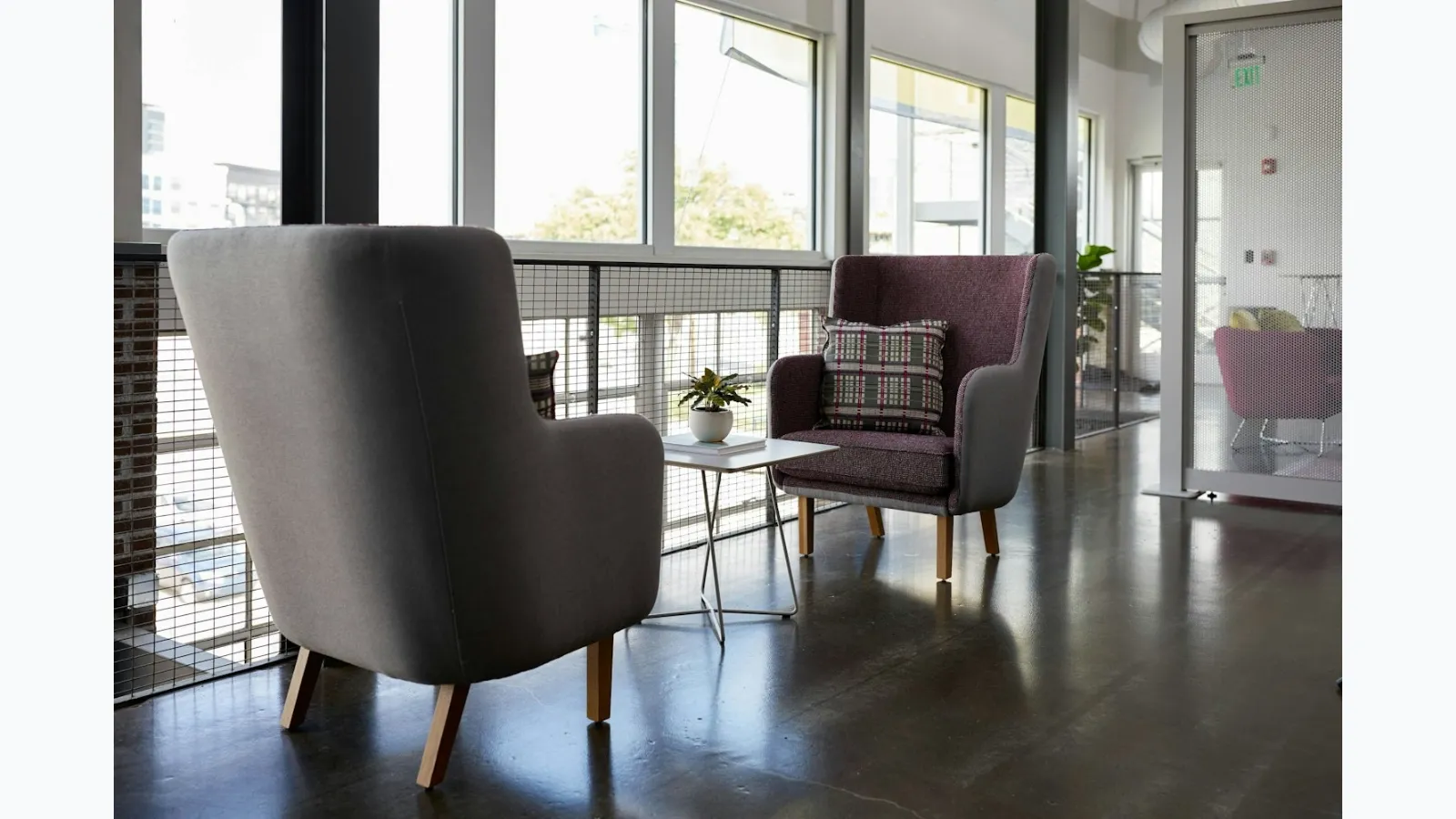 Rockwell Unscripted® High Back Armchair by Knoll