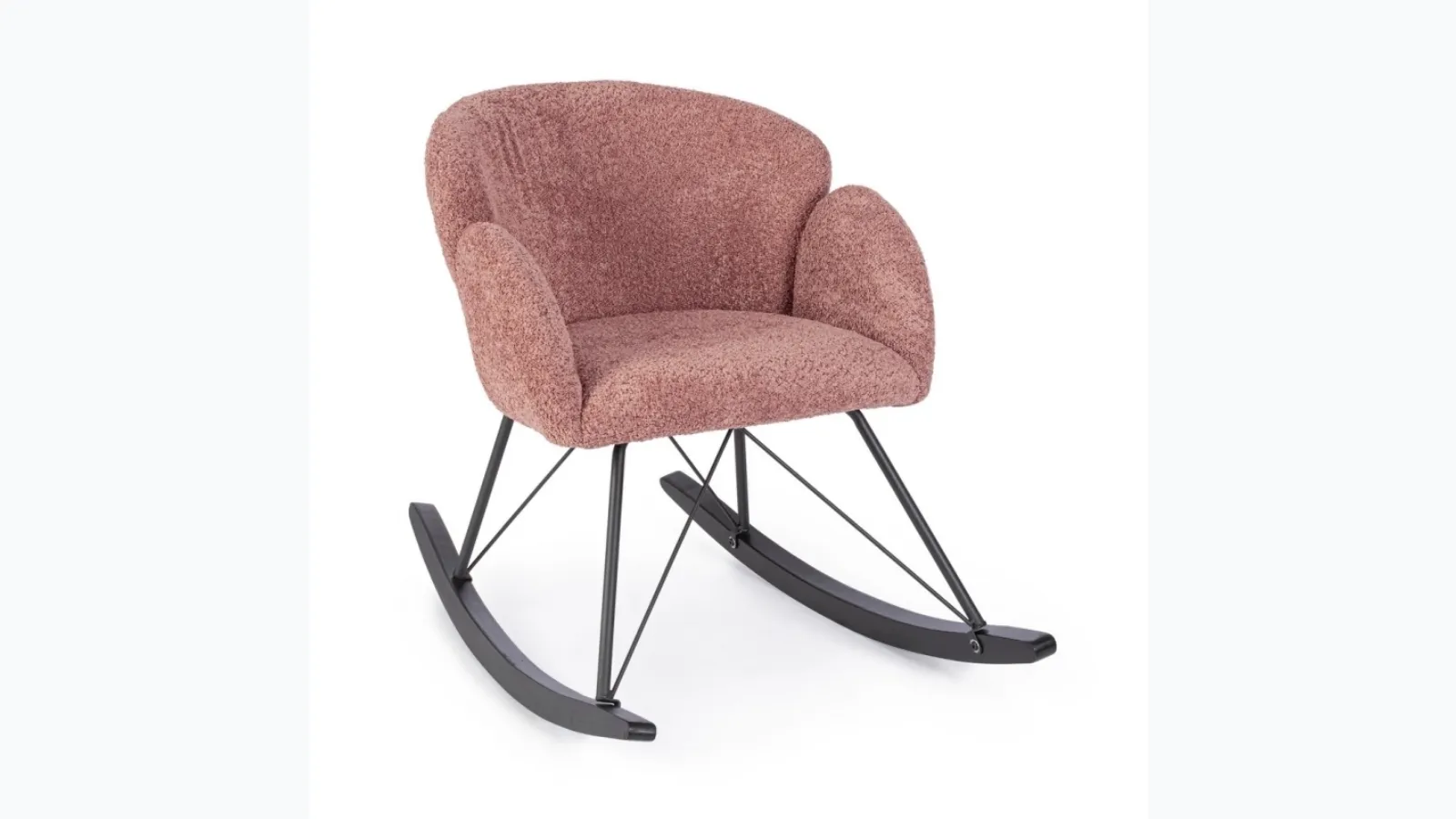 Rocking armchair Sibilla by Bizzotto.
