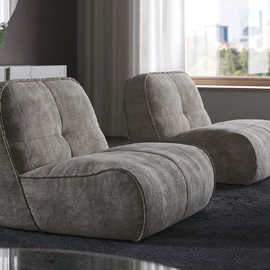 Spencer upholstered armchair by Cattelan Italia