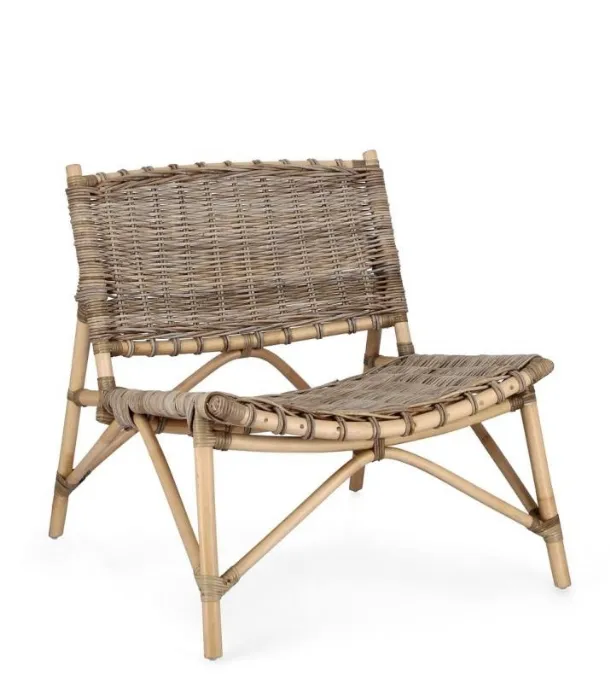 Rattan armchair Tarifa by Bizzotto.