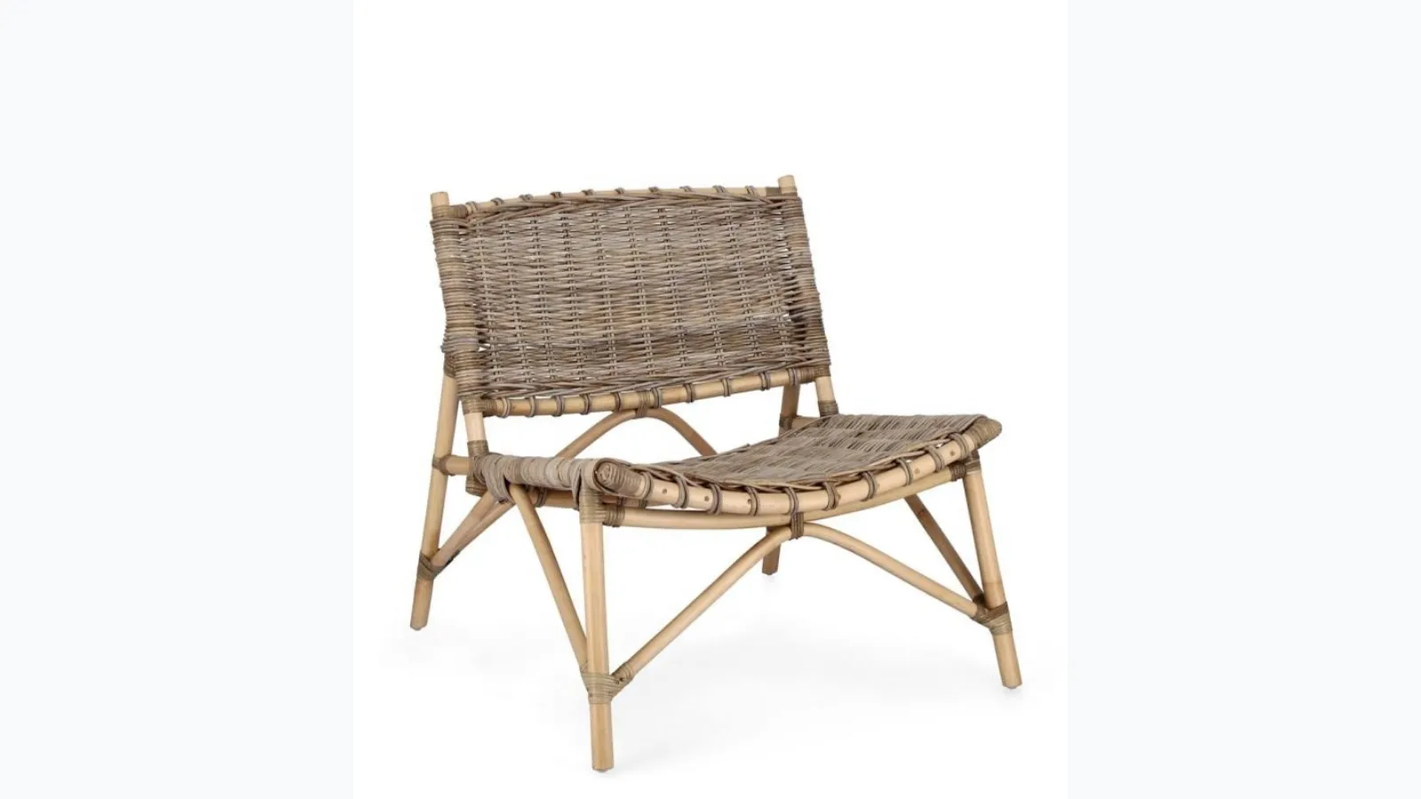 Rattan armchair Tarifa by Bizzotto.