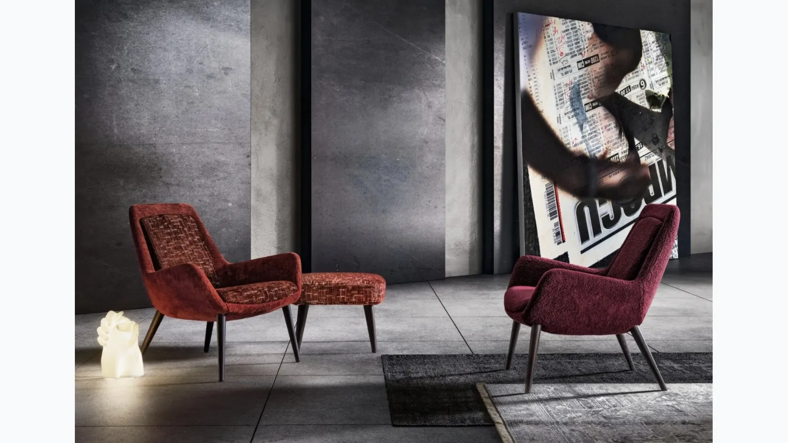 Tecla armchair by Samoa.