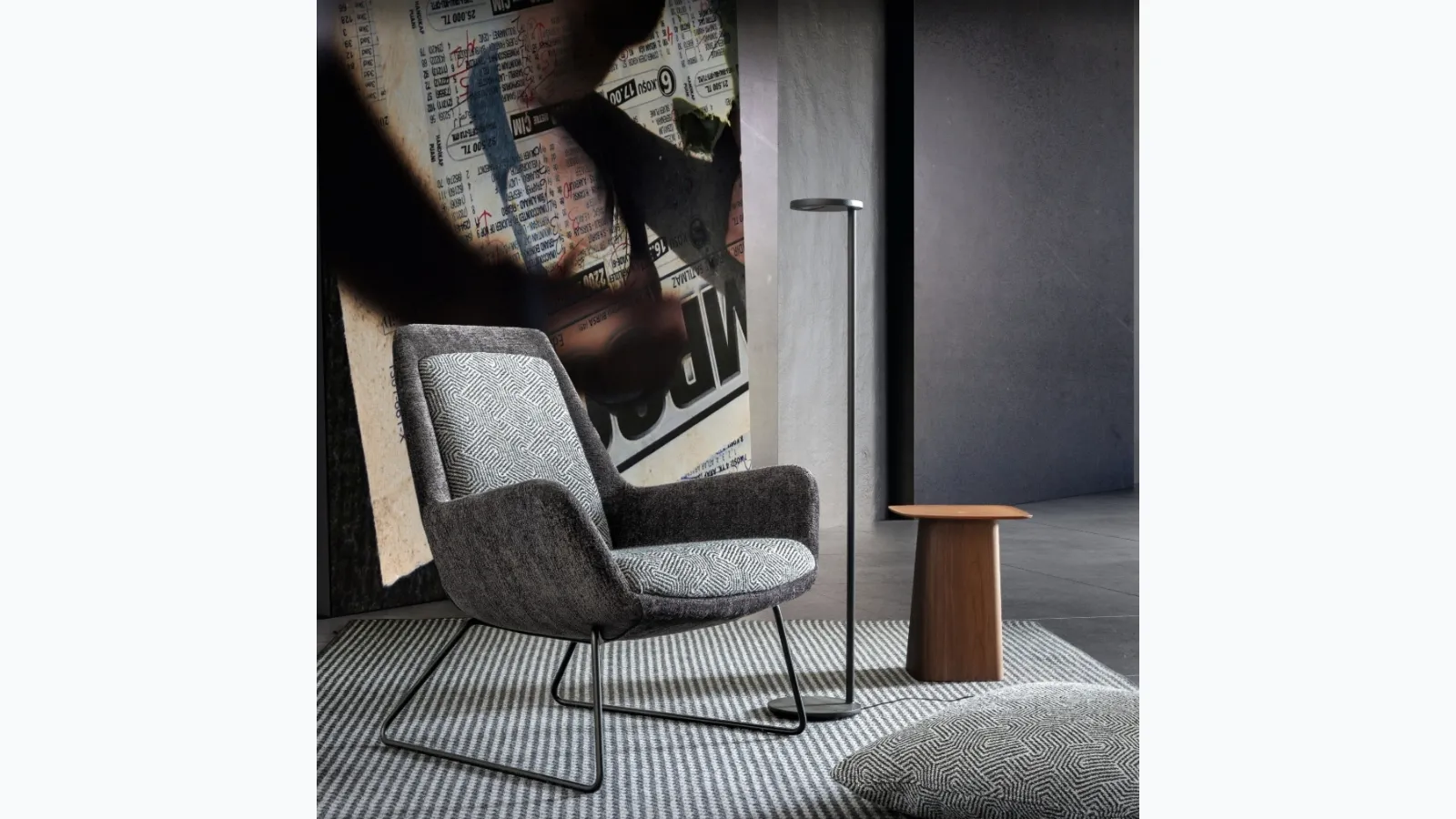 Tecla armchair by Samoa