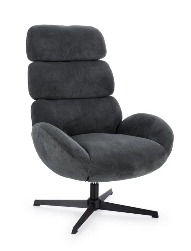 Violante swivel armchair by Bizzotto.