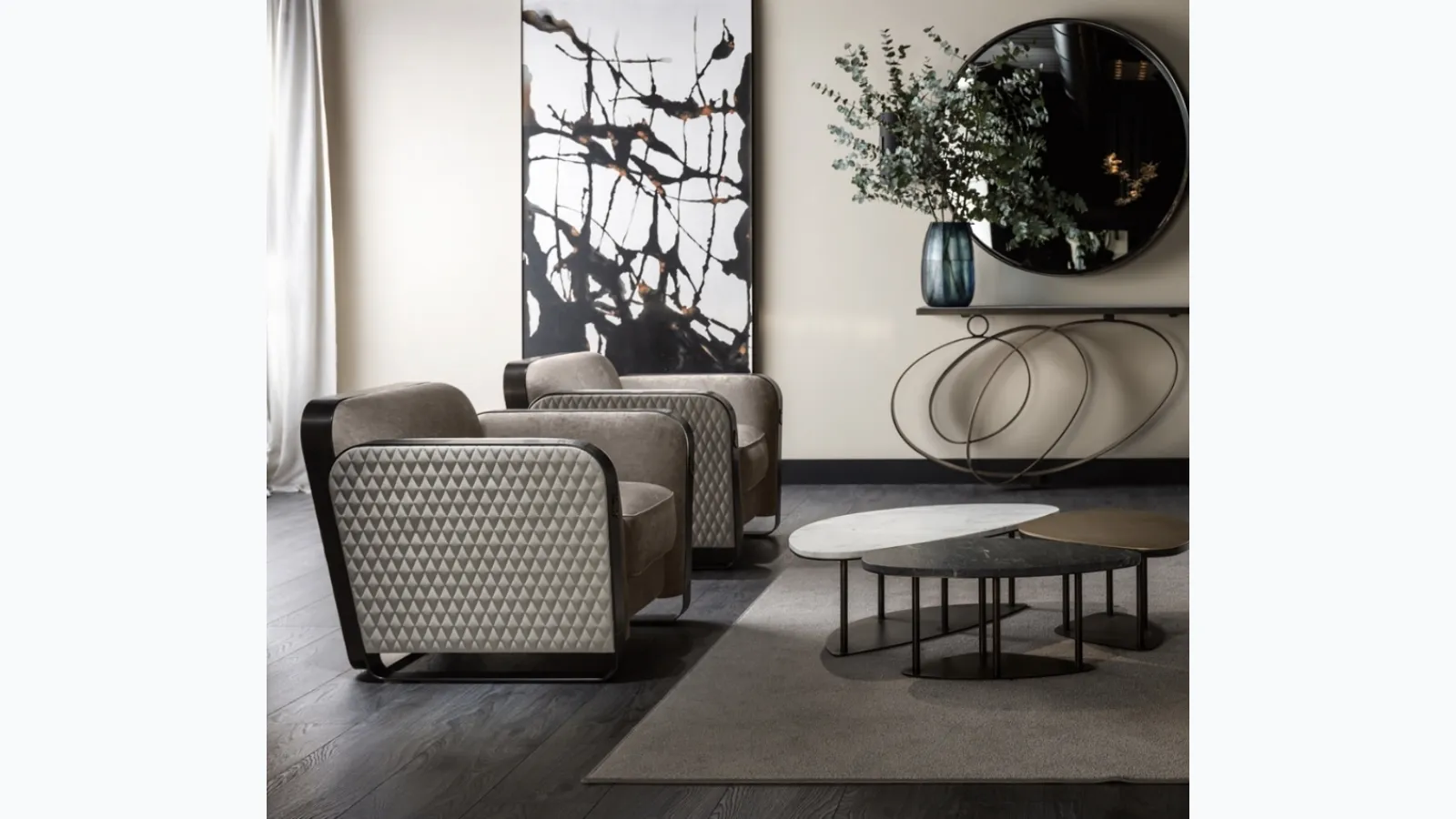 Voyage armchair by Cantori