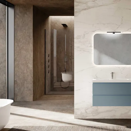 Bathroom Furniture Block Square Evo C37 by Azzurra.