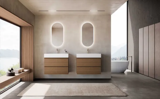 Block Syntesi Box C23 Bathroom Cabinet by Azzurra