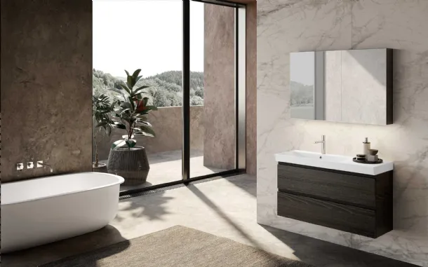 Suspended Bathroom Unit Block System Set-Up C35 by Baxar