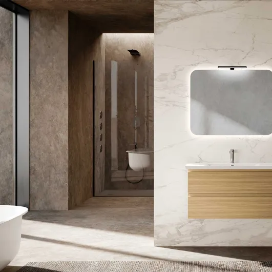Bathroom cabinet Block Tak C36 by Azzurra.