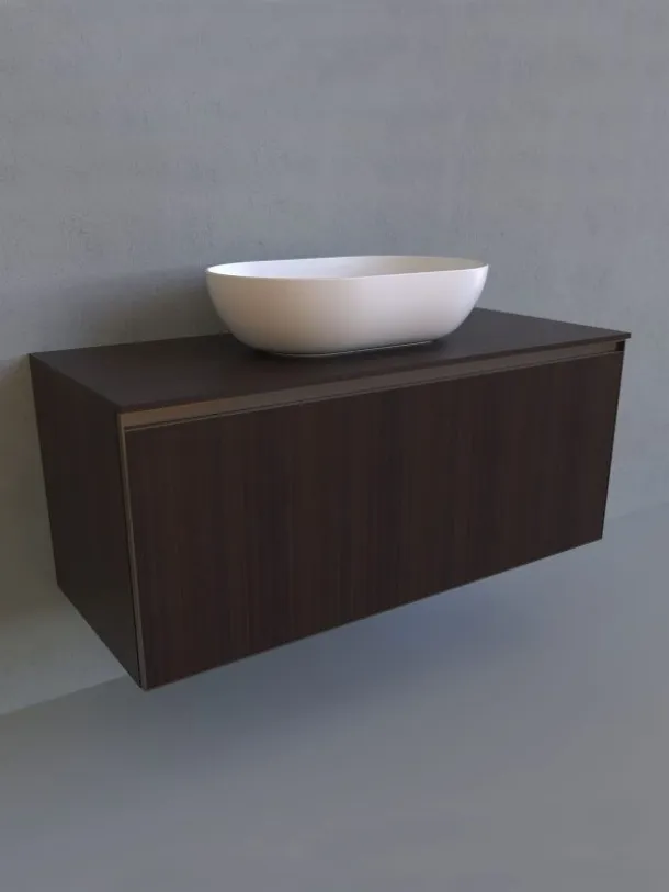 Bloom 120 bathroom vanity unit by Flaminia