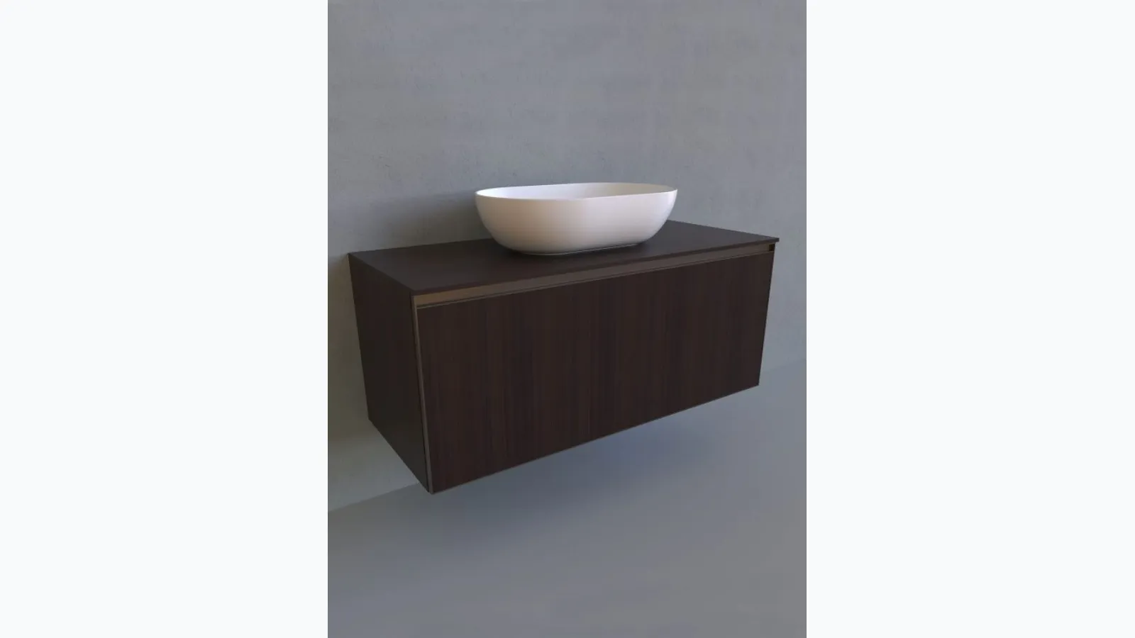 Bloom 120 bathroom vanity unit by Flaminia