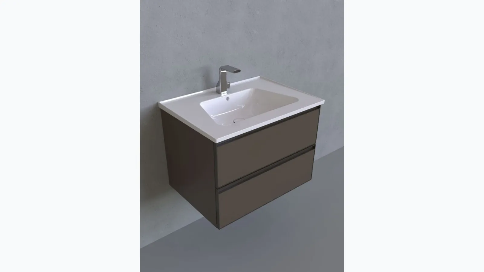 Bloom 70 Bathroom Vanity Unit by Flaminia.