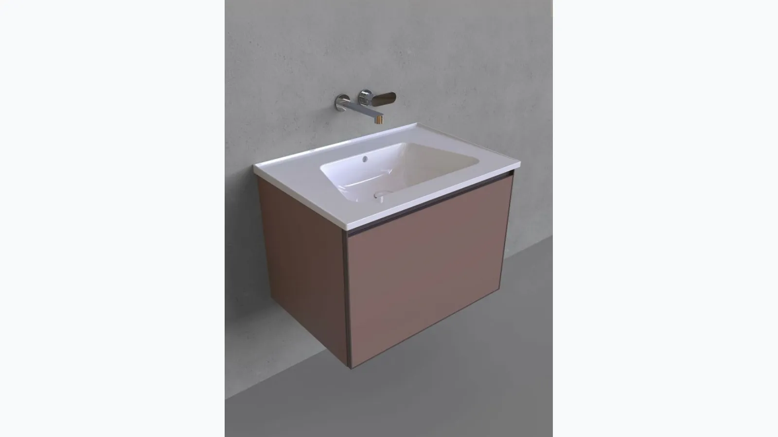 Bloom 70 Bathroom Vanity Unit by Flaminia