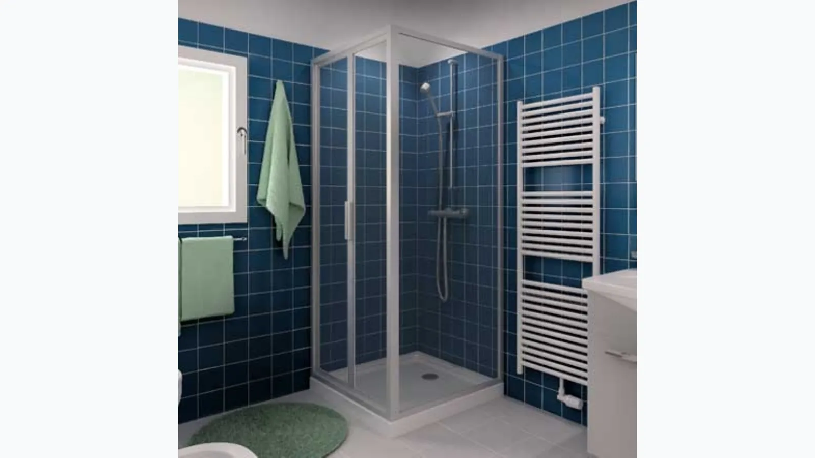Classic Hinged Shower Box by Megius