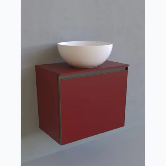 Cubika 37 cm 60 suspended bathroom unit by Flaminia