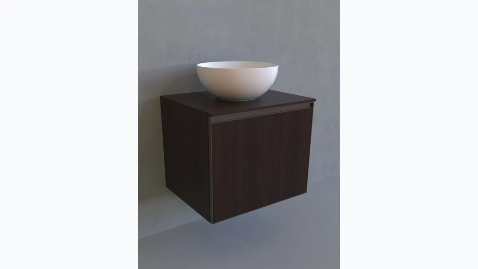 Cubika 37 cm 60 wall-mounted bathroom cabinet by Flaminia